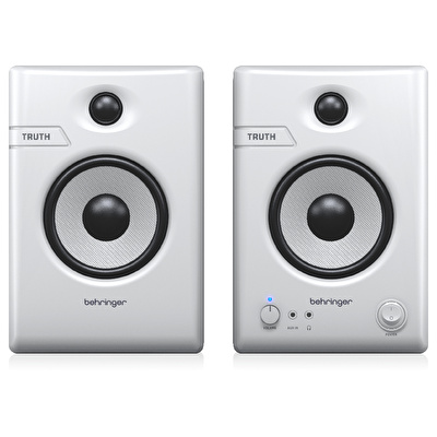 BEHRINGER TRUTH 4.5 BT Audiophile 4.5" Beyaz Stüdyo Monitörü (Çift)